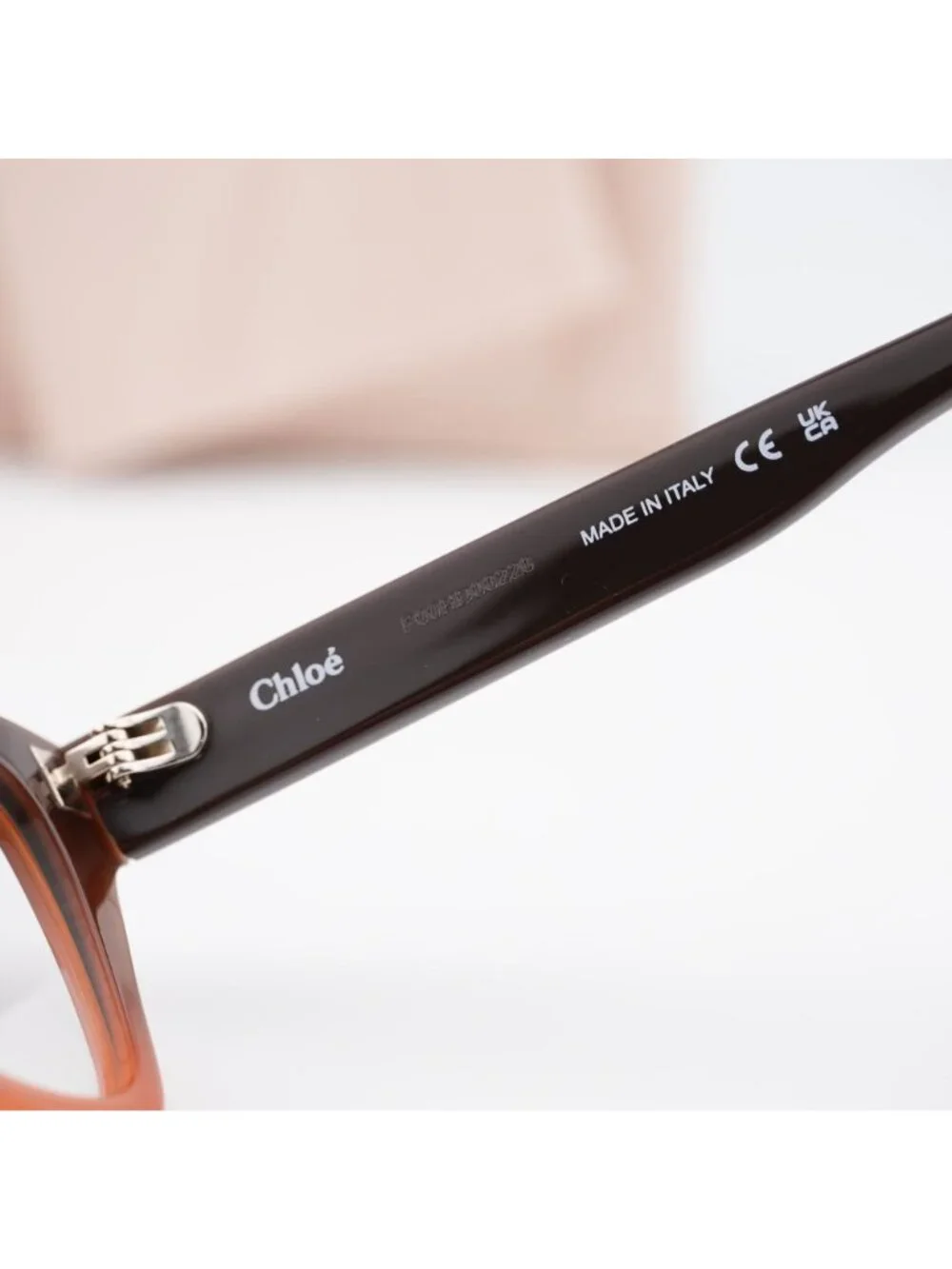 Chloe CH0242O 008 Square Eyeglasses 53mm - Brown